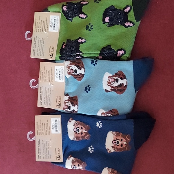 Dog print socks - Picture 2 of 5